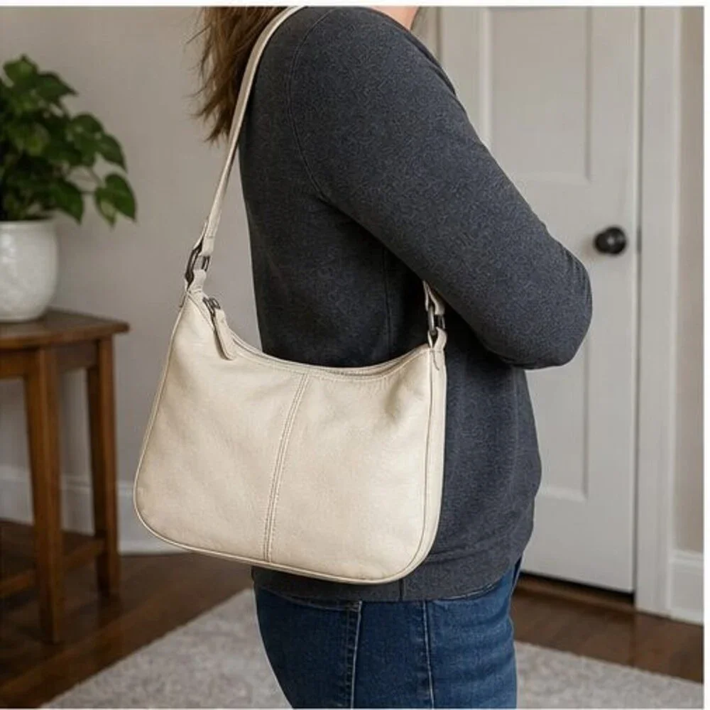 Stone Quilted Crossbody Bag